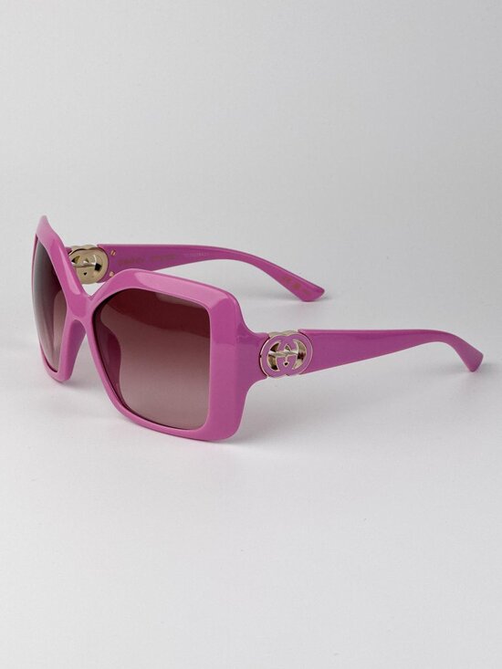 Gucci Women’s Sunglasses | Pink Square Frame | Red Gradient | GG2015S 005 main image 8